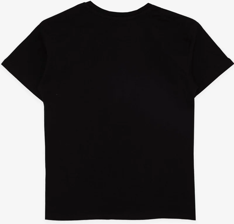 Breeze Girls & Boys Boy's T-Shirt with Text Printing, Age 5-10, Black