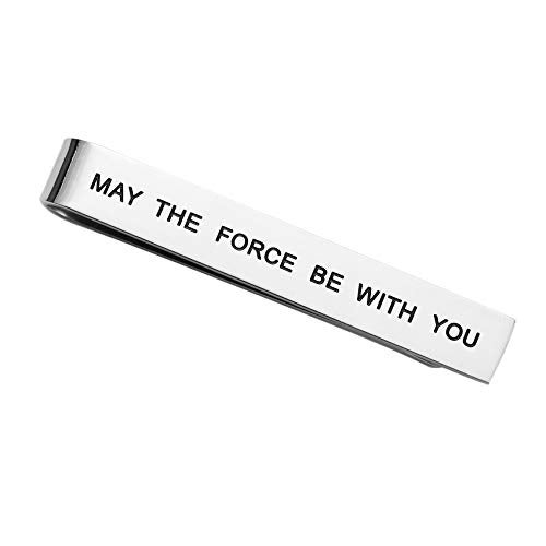 LParkin Premium Stainless Steel Tie Clip for Men & Women - Polished Finish, Secure Hold, Classic Accessory & Unique Gift - Image 1
