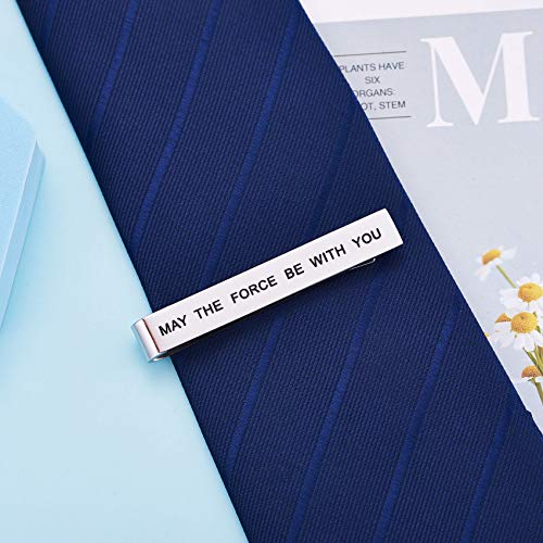 LParkin Premium Stainless Steel Tie Clip for Men & Women - Polished Finish, Secure Hold, Classic Accessory & Unique Gift - Image 3