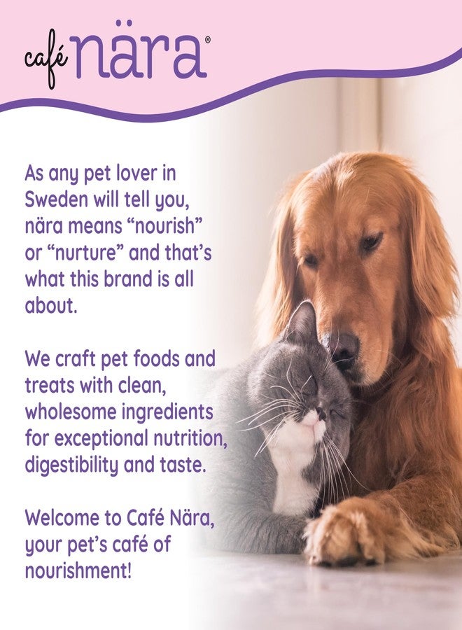 Cafe Nara مكافآت كافيه نارا جيركي سكويرز المهدئة للكلاب، بنكهة الدجاج، طبيعية بالكامل، صنع في الولايات المتحدة الأمريكية، عبوة 5 أونصة - Image 2