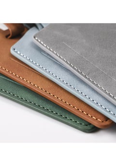 Generic 1 Piece Passport Holder Wallet Protector, PU Leather Magnetic Buckle Passport Bag PFID Anti-Magnetic Multi-Card Passport Book Multi-Function Passport Bag, Suitable for Men and Women Travel Accessories (Pink)  - Image 4