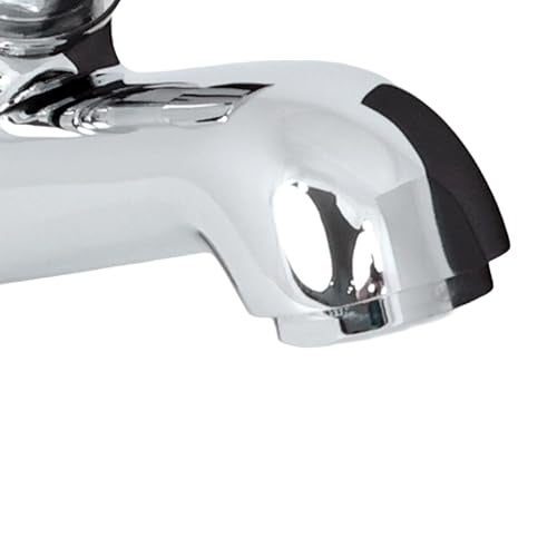 JAQUAR PRESSMATIC TAPS Series Vessel Sink Mount Cold ONLY Basin TAP AUTO Stop (Chrome) | Button Press Lever, Brass Body Water Tap/Faucet/Cock for Bathroom/Kitchen Wash Basin | PRS-CHR-031 - Image 4