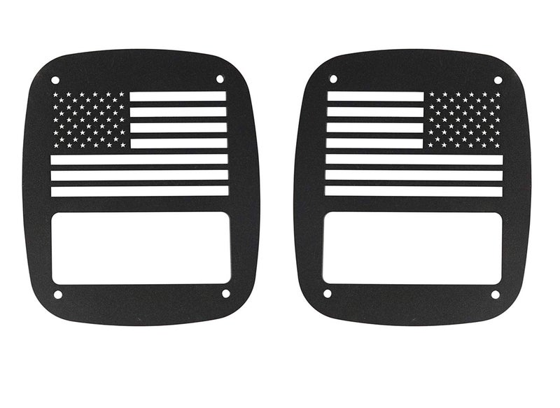 Hooke Road for Jeep Wrangler TJ Tail Light Covers Taillight Guards Compatible with Jeep TJ Wrangler 19972006
