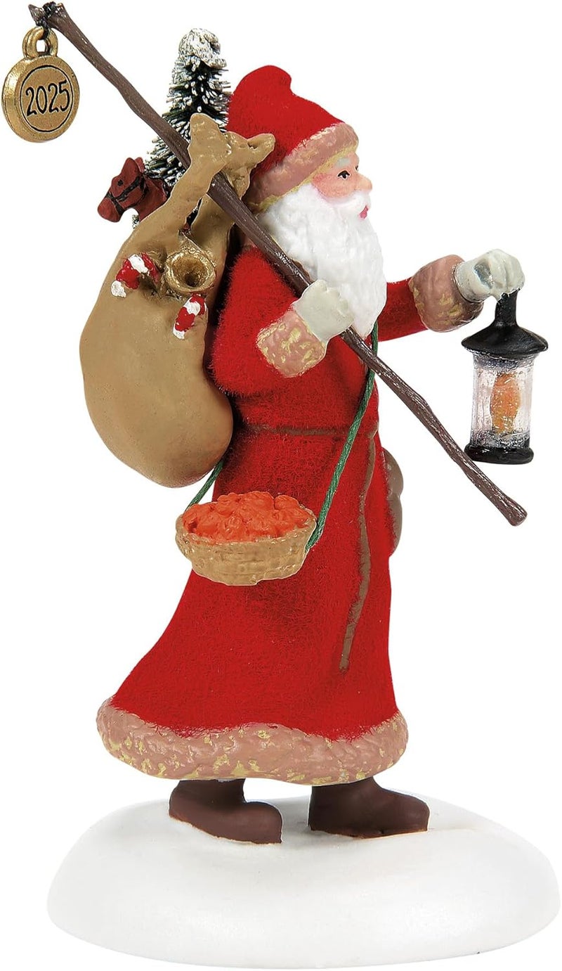 Department 56 Dickens Village Accessories Father Christmas 2025 Dated Limited Edition Figurine, 3.75 Inch, Multicolor - Image 2