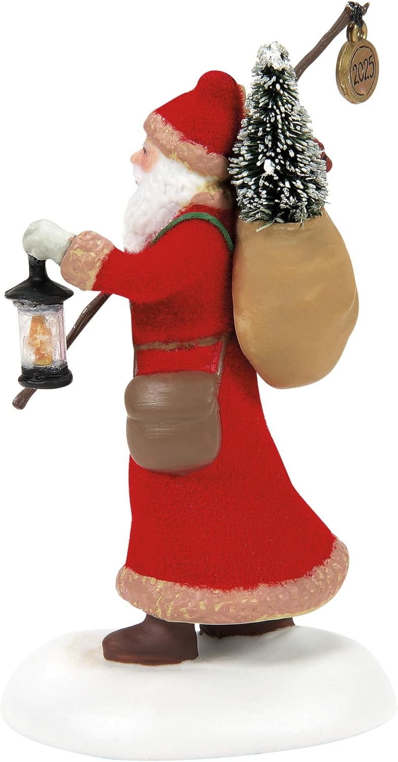 Department 56 Dickens Village Accessories Father Christmas 2025 Dated Limited Edition Figurine, 3.75 Inch, Multicolor - Image 1