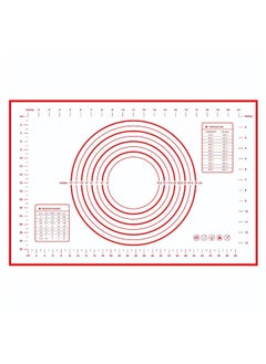 Silicone Thickened Kneading Mat with Scale 60x40cm