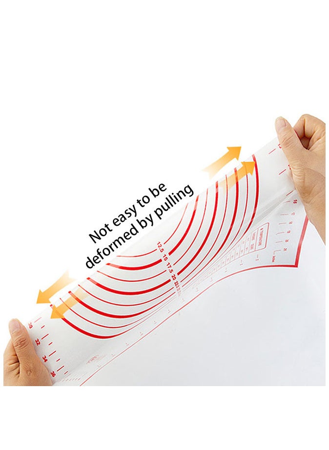 Generic - Silicone Thickened Kneading Mat with Scale 60x40cm - Image 1