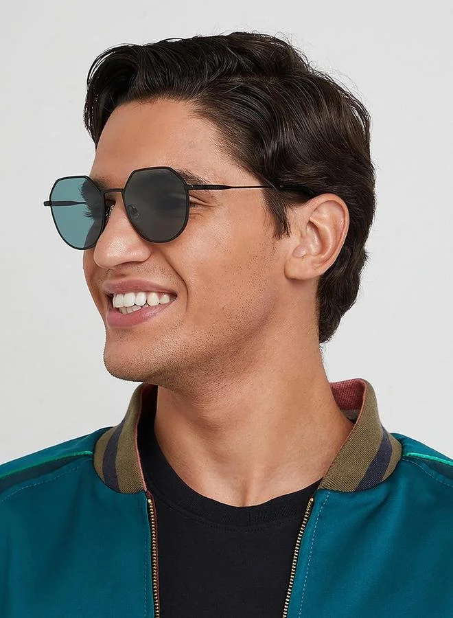 30Sundays 30Sundays Men Turn Up II Geometric Sunglasses