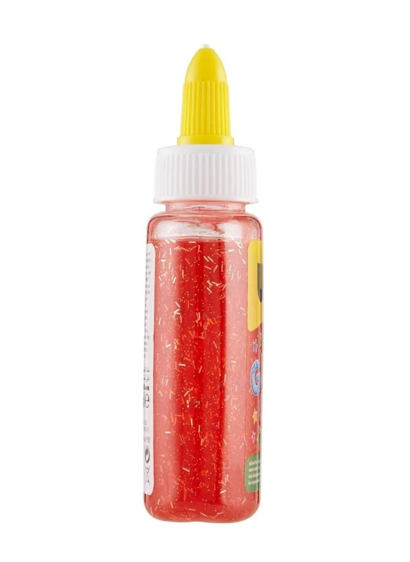UHU Glitter Glue For Crafts Red Colour  - Image 2