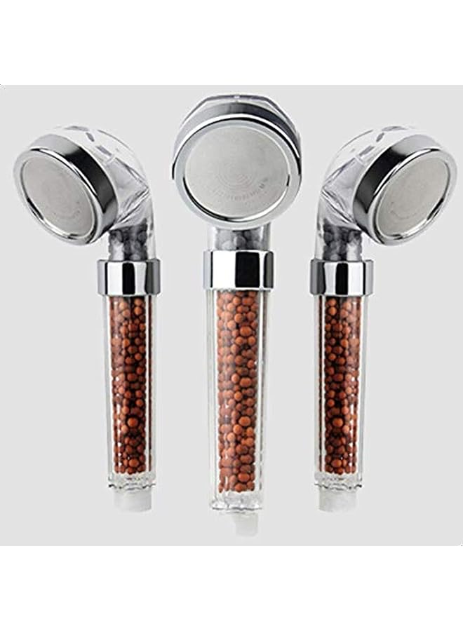 erorex Healthy 4In1 Germanium Fir Ion Shower Head Filter Water Ionizer Removes Chlorine Pack Of 3 Pcs