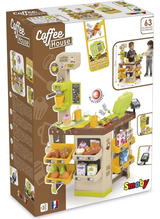 Smoby Coffee House Playset (60 x 59.6 x 89 cm) - Image 1