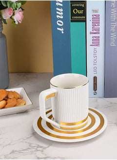 Ergonomically Designed Fade-Proof Comfortable Grip Cup And Saucer