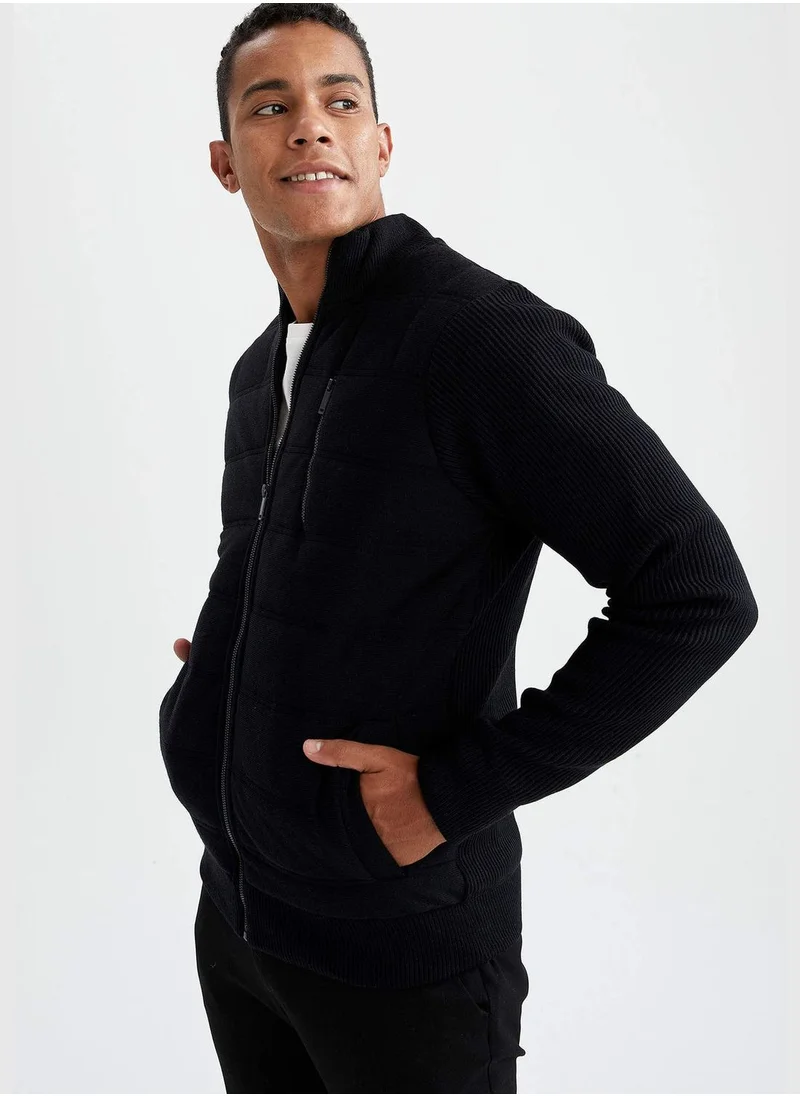 DeFacto Slim Fit Puffed Bomber Jacket