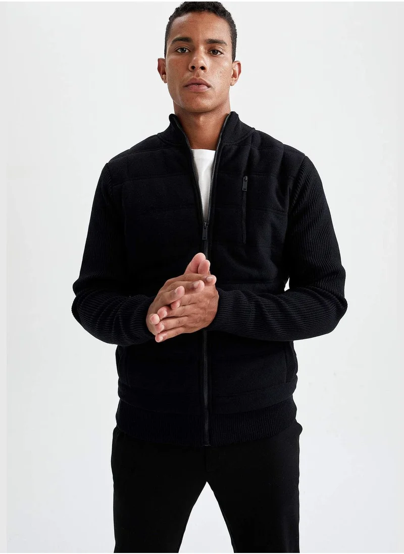DeFacto Slim Fit Puffed Bomber Jacket
