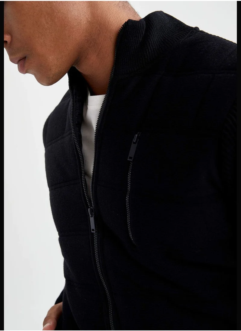 DeFacto Slim Fit Puffed Bomber Jacket
