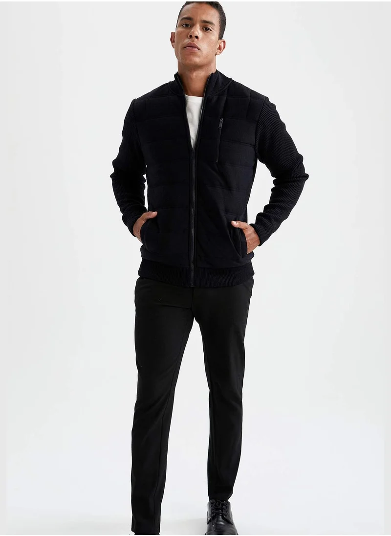 DeFacto Slim Fit Puffed Bomber Jacket