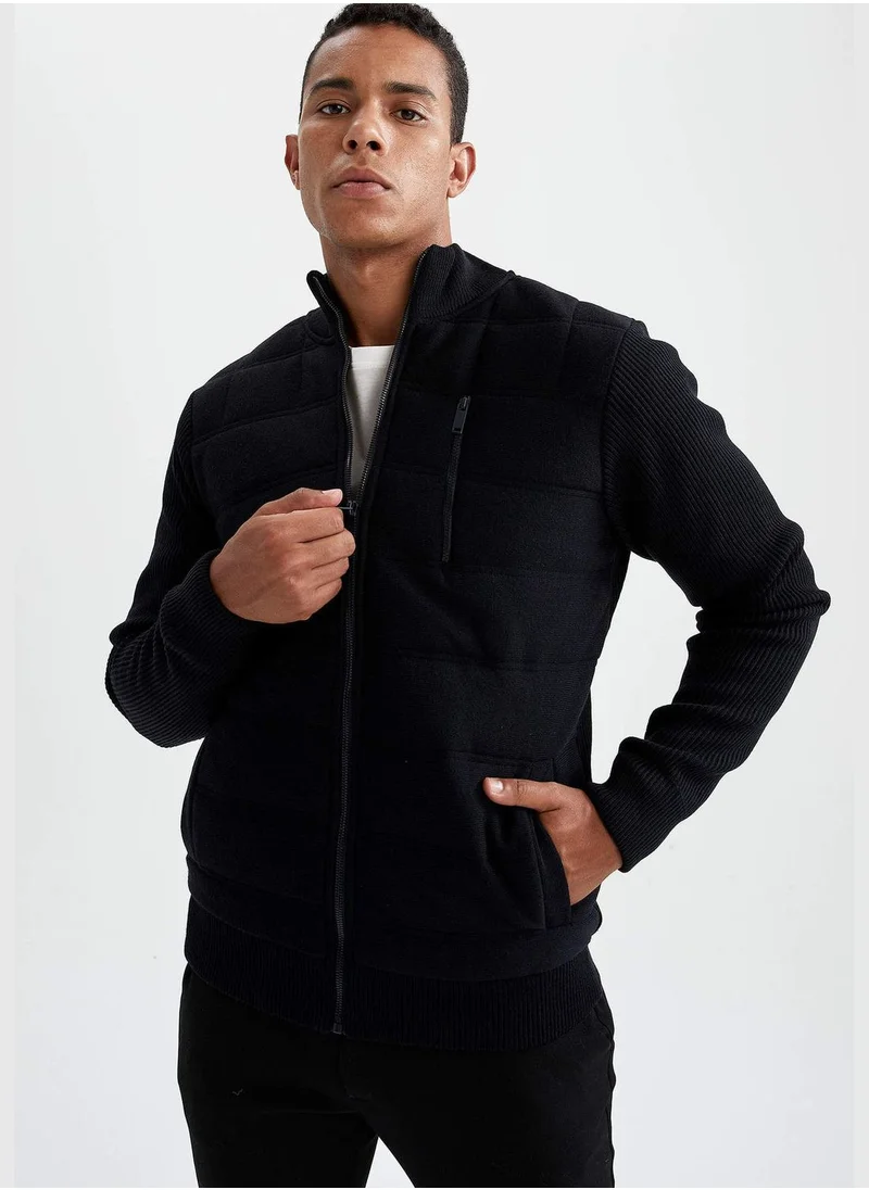 DeFacto Slim Fit Puffed Bomber Jacket