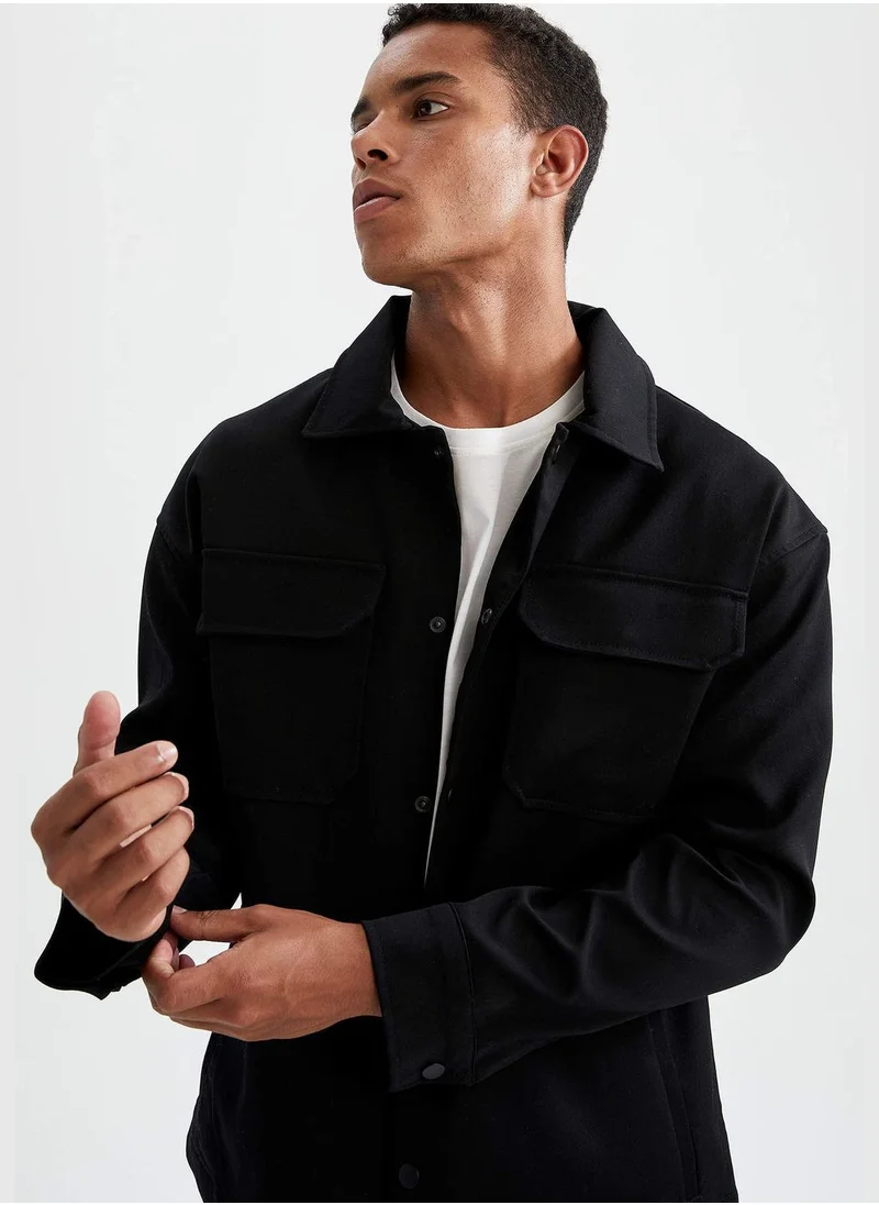 DeFacto Slim Fit Puffed Bomber Jacket