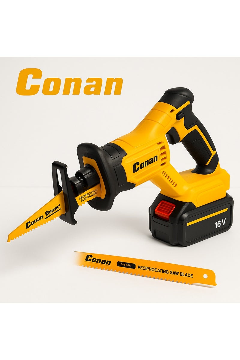Conan 2-Piece 6" (150mm) Reciprocating Saw Blades – Model CORW644, HSS 6TPI for Wood, PVC, and Multi-Purpose Cutting - Image 4