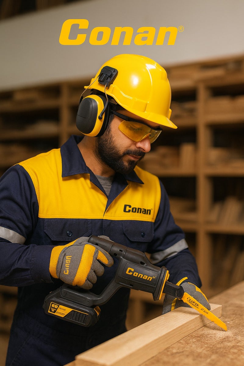 Conan 2-Piece 6" (150mm) Reciprocating Saw Blades – Model CORW644, HSS 6TPI for Wood, PVC, and Multi-Purpose Cutting - Image 5