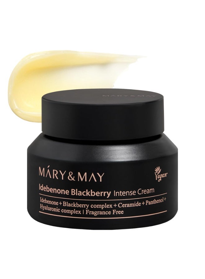 MARY & MAY Idebenone Blackberry Intense Cream 2.46 oz 70 g - Image 1