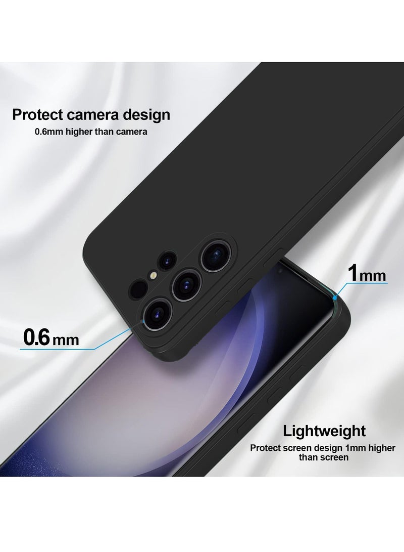 BORTONY S23 Ultra Case Liquid Silicone Shockproof Camera Protection with Inside Microfiber Lining Compatible with Samsung Galaxy S23 Ultra Cover 6.8 Inch - Image 4
