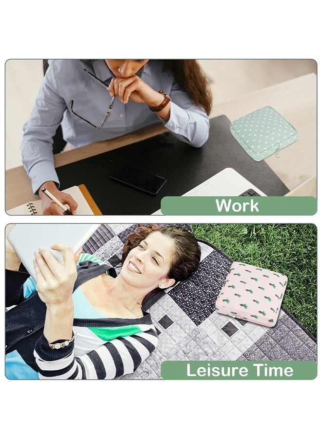 Portable Waterproof Travel Storage Bag - Multi-Purpose Organizer for Sanitary Pads, Lipstick, Mini Cosmetic Bag, and Toiletries, 1pc Small Elegant Pouch for Women and Girls,withe - Image 3