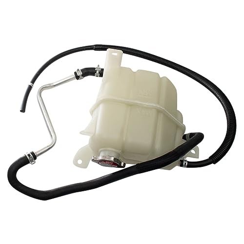 TRQ Radiator Coolant Reservoir Expansion Tank Overflow Bottle Compatible with 2005-2021 Nissan Frontier 2005-2015 Xterra NI3014135 - Image 2