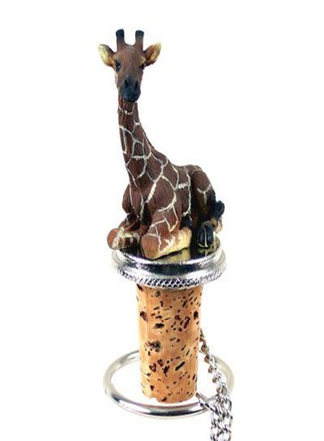 Conversation Concepts Giraffe Animal Bottle Stopper - Image 1