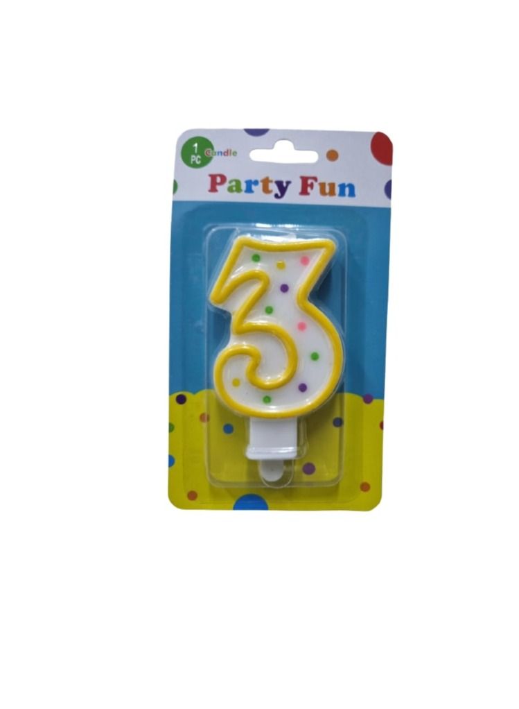 بارتي فن شمعة شكل رقم 3