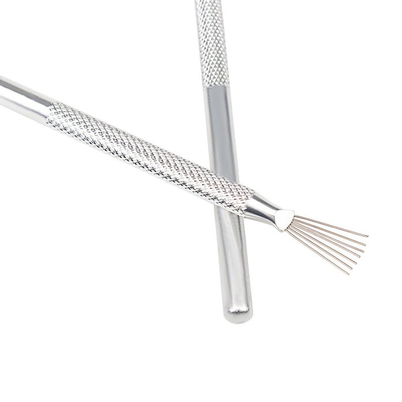 Pengxiaomei 2pcs Clay Needle Tools, Feather Wire Texture Tool for Clay Pottery Sculpting Texturing Modeling Tools - Image 4