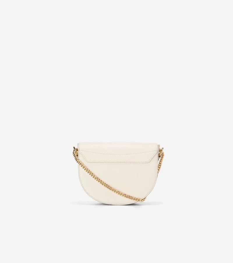 COLE HAAN Women's Evie Chain Saddle Bag