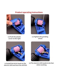 yongsheng Drill Bit Sharpener (2 Pack) - Portable Diamond Drill Bit Sharpening Tool for Grinding Iron Drills (2-12.5mm)  - Image 3