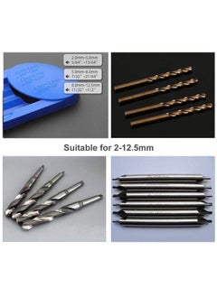 yongsheng Drill Bit Sharpener (2 Pack) - Portable Diamond Drill Bit Sharpening Tool for Grinding Iron Drills (2-12.5mm)  - Image 4