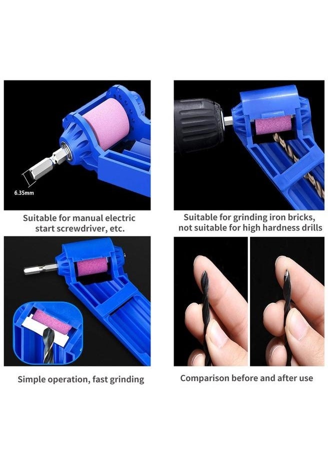 yongsheng - Drill Bit Sharpener (2 Pack) - Portable Diamond Drill Bit Sharpening Tool for Grinding Iron Drills (2-12.5mm) - Image 1