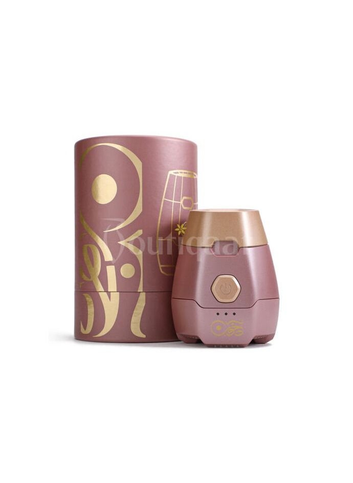 Bukhoor Round Mini Bukhoor Electric Incense Burner Portable USB Rechargeable  - Image 1