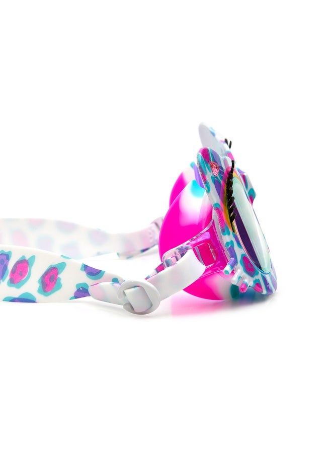 بلينج2O Purple Patches Savvy Cat Kids' Swim Goggles - Image 3