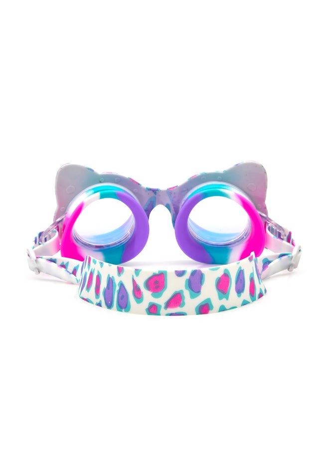 بلينج2O Purple Patches Savvy Cat Kids' Swim Goggles - Image 4