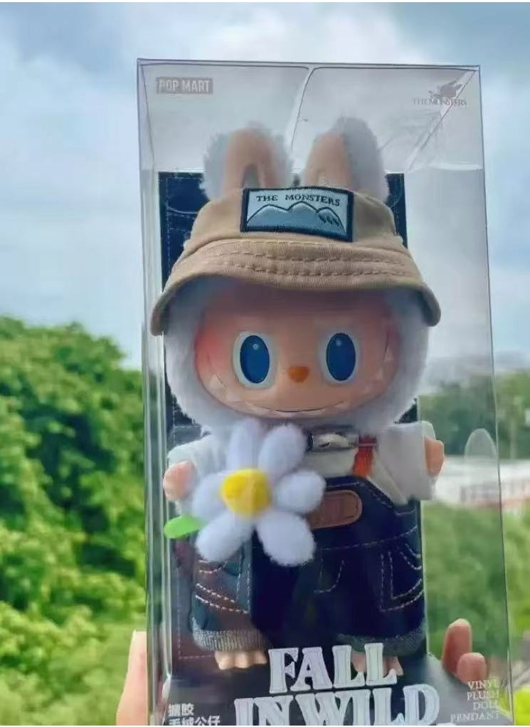 LABUBU Labubu Fall in Wild，17cm Fun Plush Vinyl Dolls  - Image 1