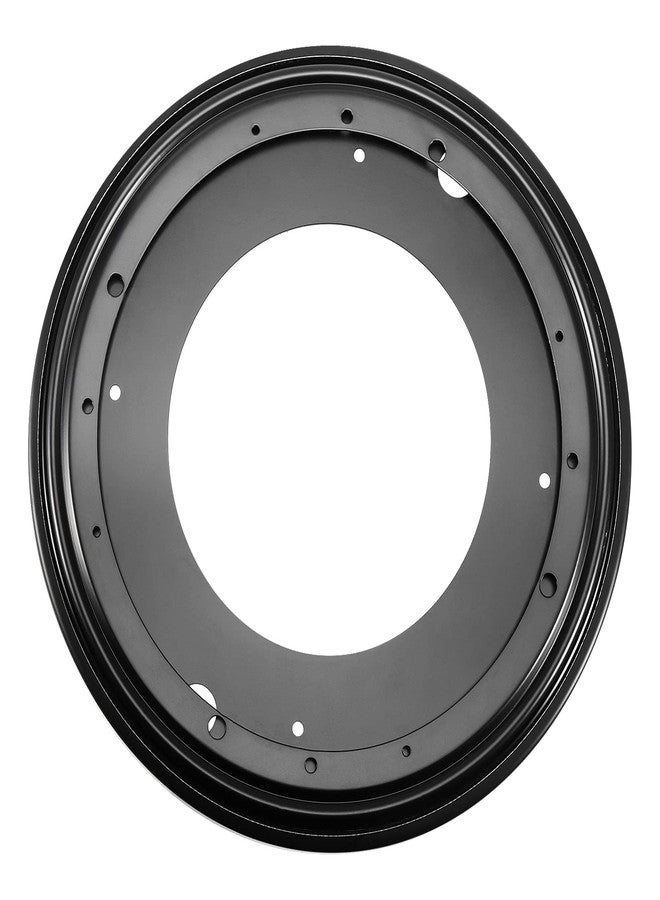 SEHOI 4 Pack 12 Inch Black Lazy Susan Hardware, 1000lbs 360°Rotating Swivel Plate, 5/16 inch Thick Ball Bearings Turntable Lazy Susan Base for Rotating Table, Display Plate, Serving Tray - Image 4