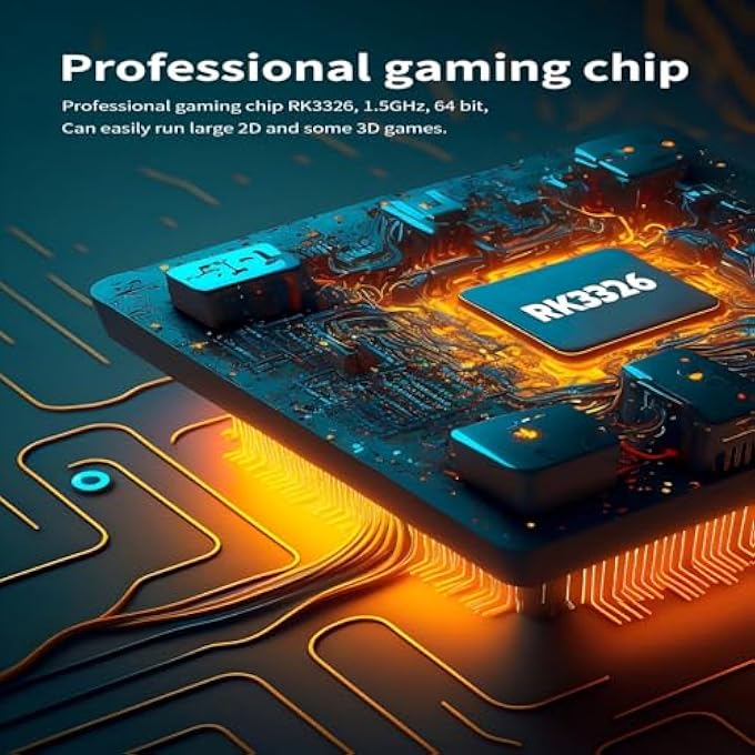 R36S RETRO GAME CONSOLE 3.5" IPS, 64GB 15000+ GAMES, 13+ EMULATORS, PORTABLE HANDHELD FOR KIDS/ADULTS (TRANSPARENT BLACK) - Image 5