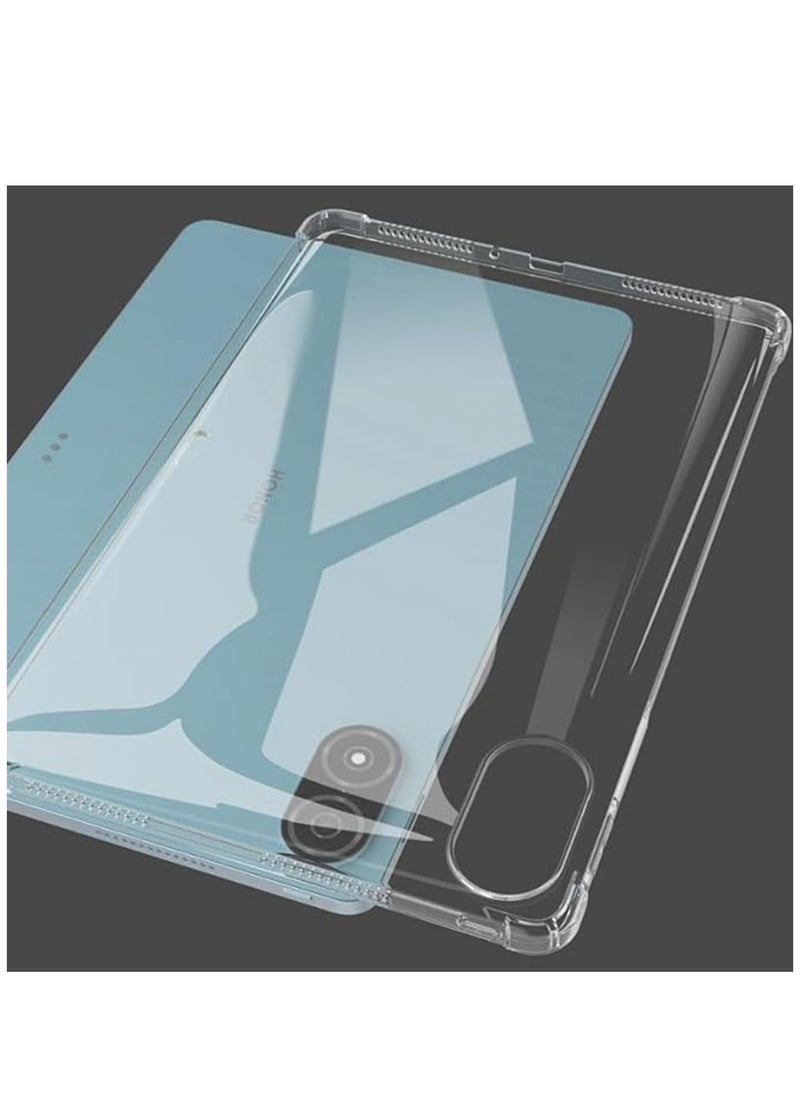 Fankalo [1+2 Sets] Honor Pad 9 Pro/ Honor Pad V8 Pro 12.1inch Case & Screen Protector Transparent TPU Protective Cover Soft Premium PET Protective Film  - Image 4