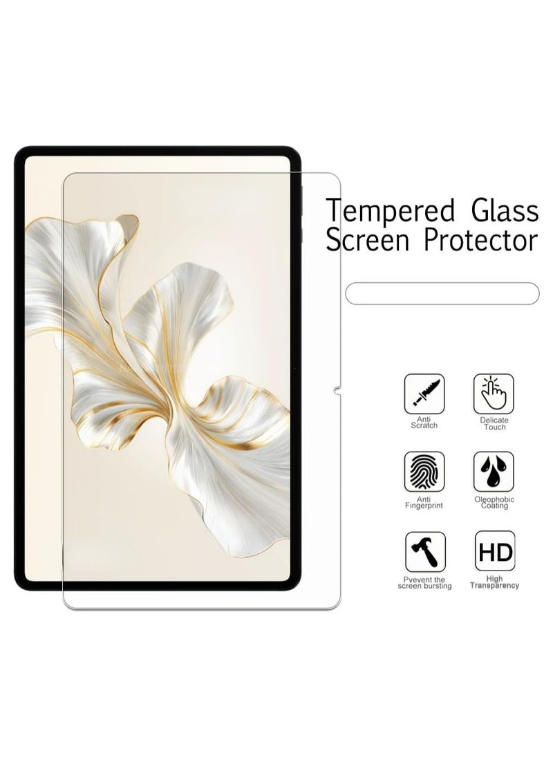 Fankalo [1+2 Sets] Honor Pad 9 Pro/ Honor Pad V8 Pro 12.1inch Case & Screen Protector Transparent TPU Protective Cover Soft Premium PET Protective Film  - Image 5