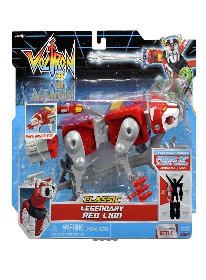 Voltron Classic Combining Red Lion Action Figure - Image 5