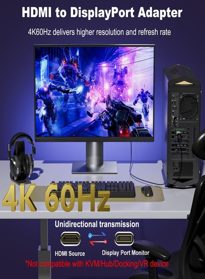 THANDBLE HDMI to dp Adapter shanzewaixing - Image 2