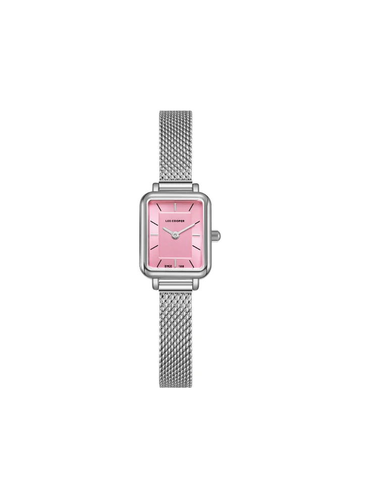 Lee Cooper Women's Analog Display Watch With Silver Mesh Strap - LC08086.380
