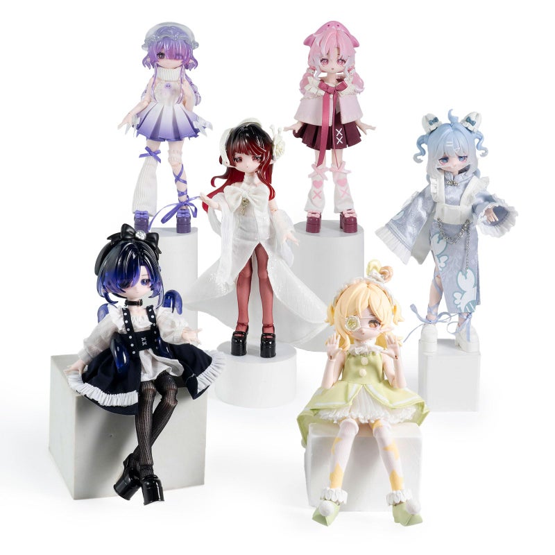 BEEMAI Minty Ocean Gem Series Single Box Contains 1 Figure 18 BJD Blind Box Cute Figures Collectibles Birthday Gift - Image 3