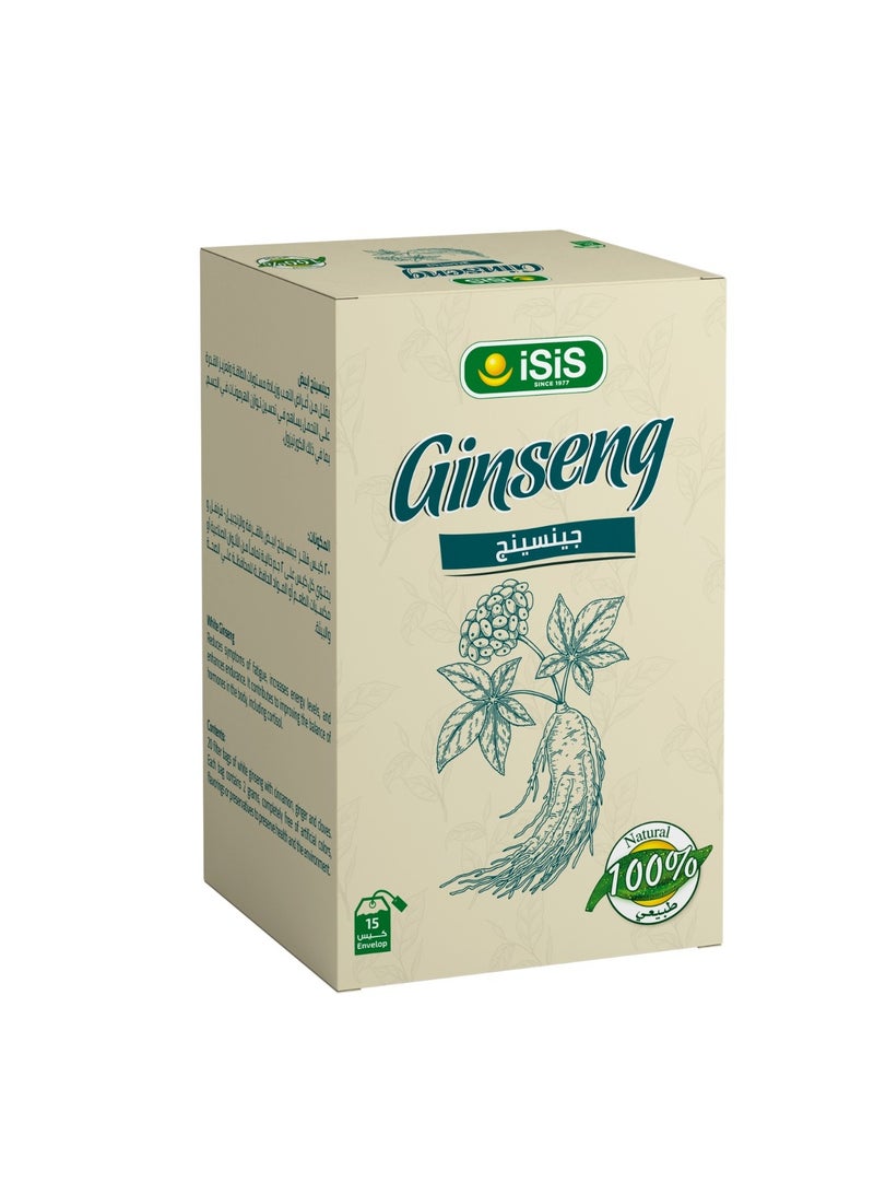 إيزيس جينسينج 15 فلتر