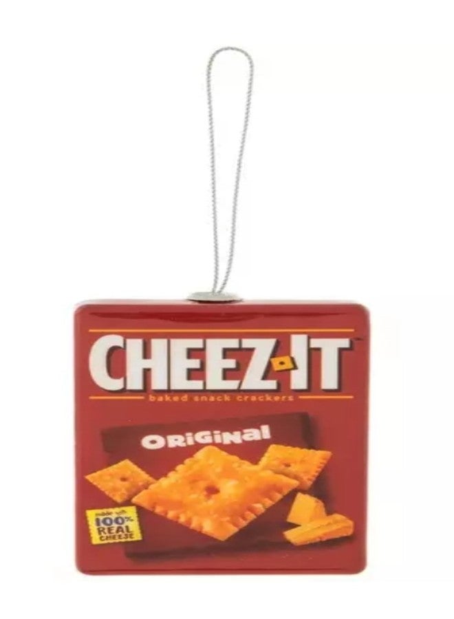 CCC Cheez-it Ornament, Hanging Ornament, 3.5" Christmas Tree Ornament - Image 1