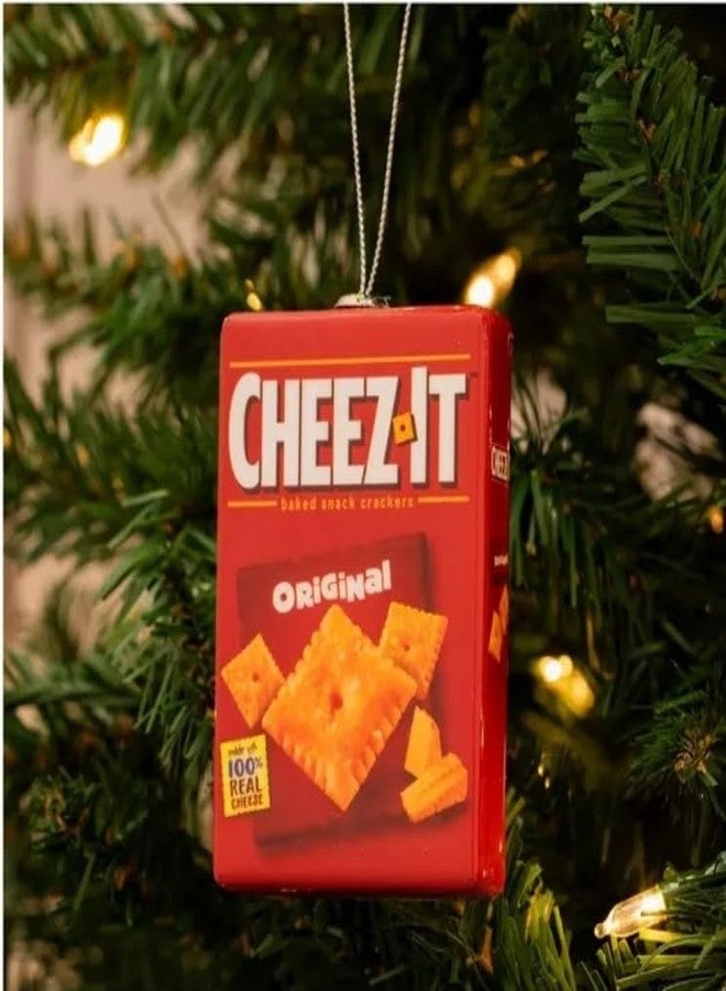 CCC Cheez-it Ornament, Hanging Ornament, 3.5" Christmas Tree Ornament - Image 2
